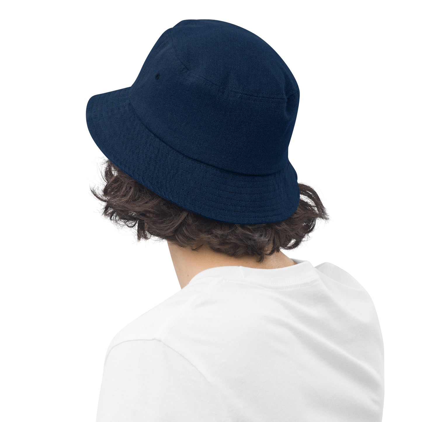 Red Rocks Colorado Denim bucket hat