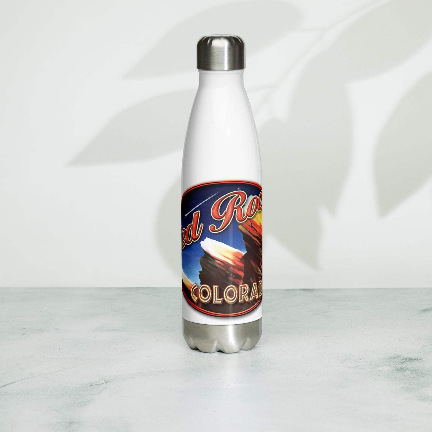 Red Rocks Colorado Stainless Steel Water Bottle
