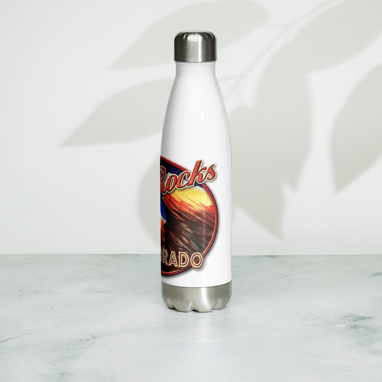 Red Rocks Colorado Stainless Steel Water Bottle