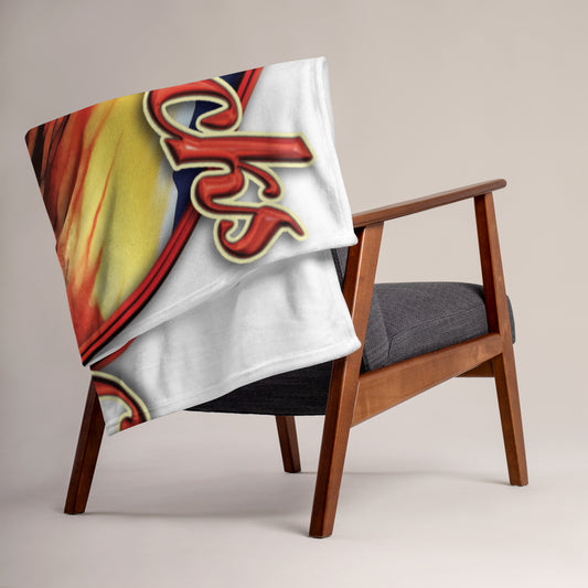 Red Rocks Colorado Throw Blanket