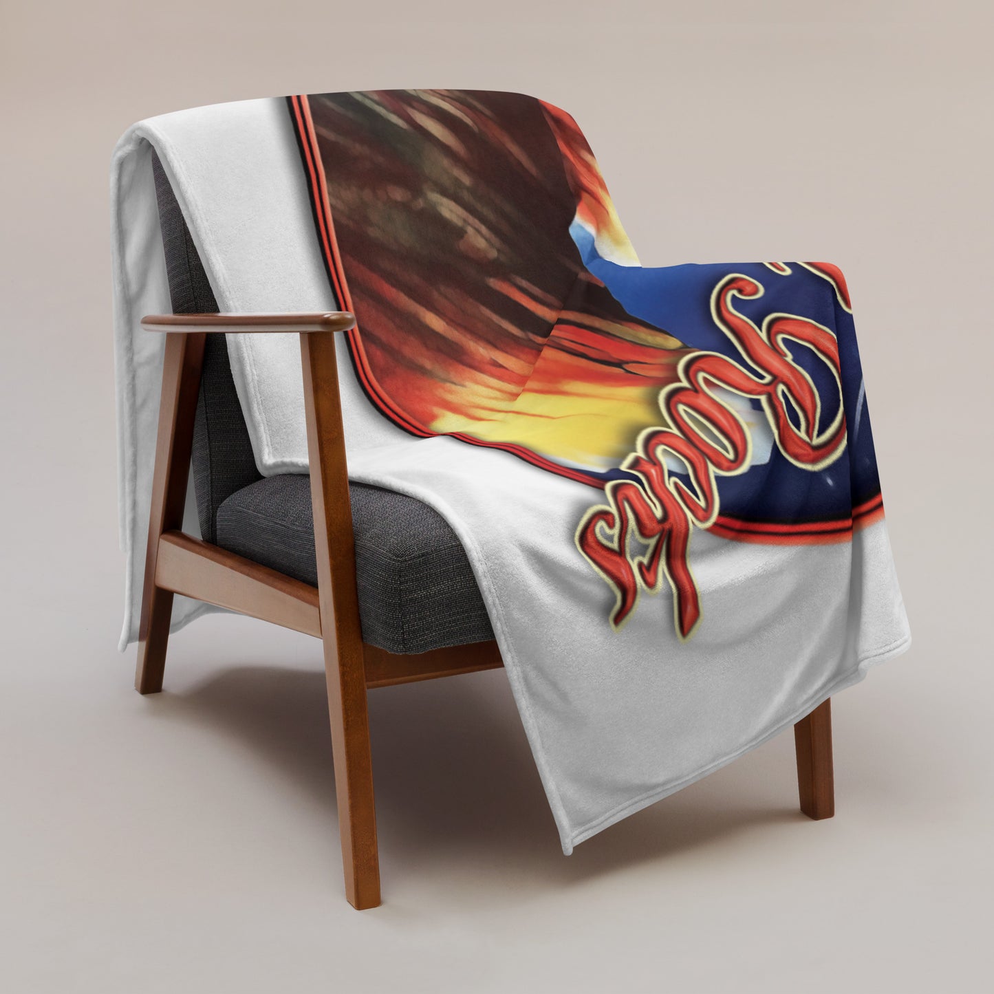 Red Rocks Colorado Throw Blanket