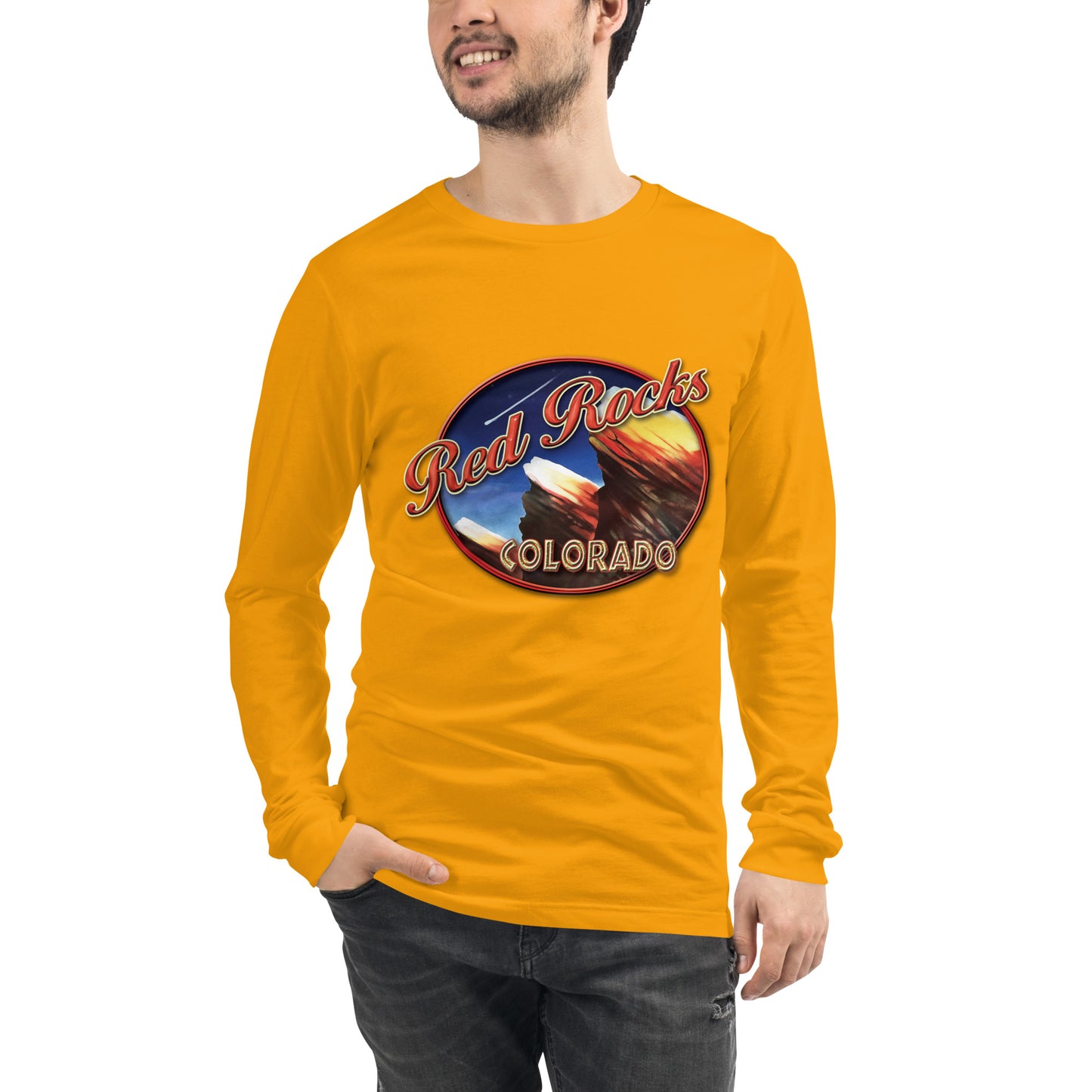Red Rocks Colorado Unisex Long Sleeve Tee