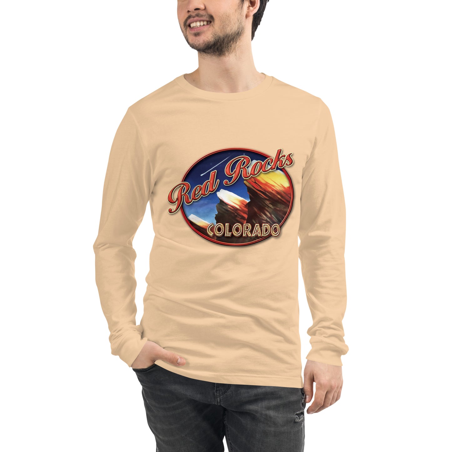 Red Rocks Colorado Unisex Long Sleeve Tee