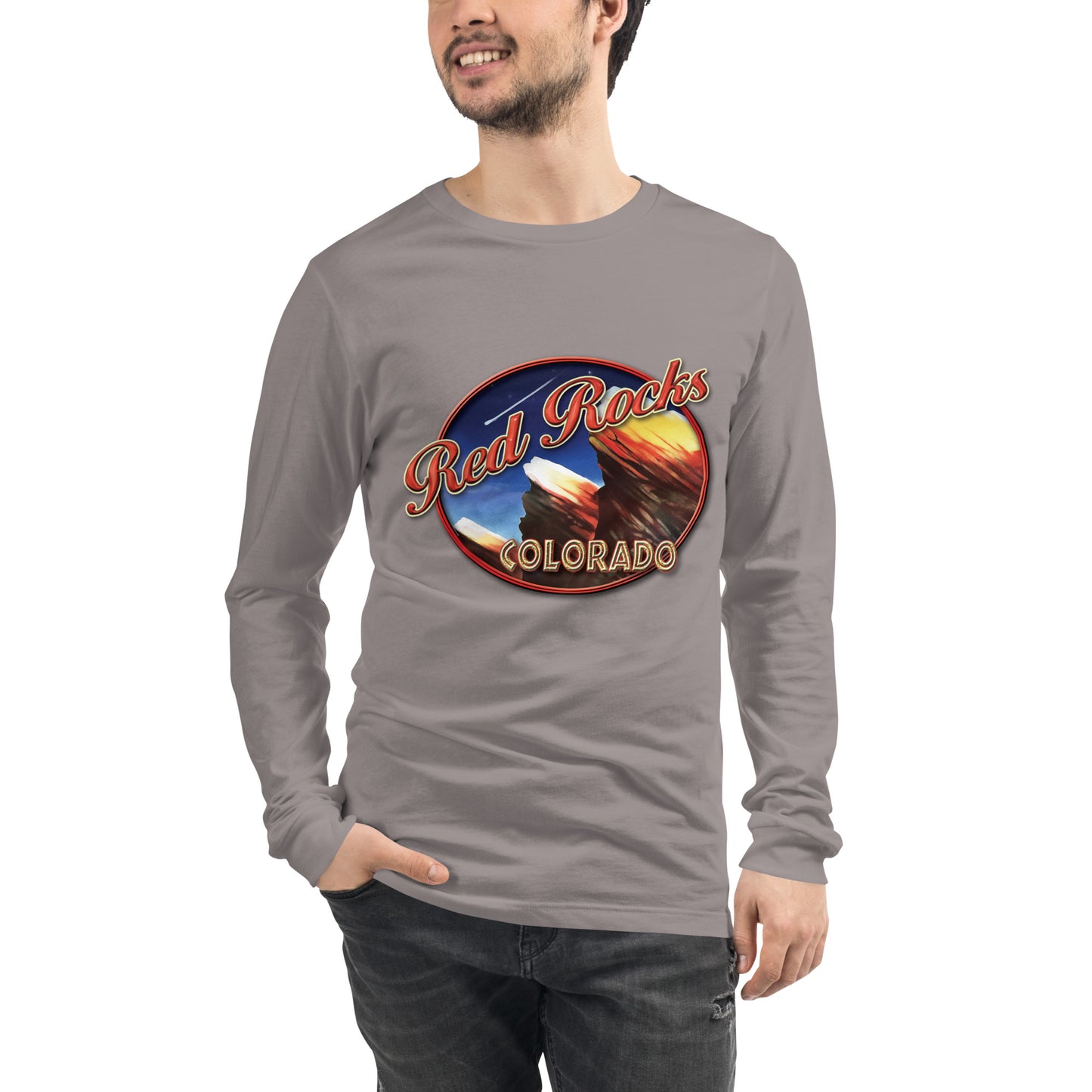 Red Rocks Colorado Unisex Long Sleeve Tee