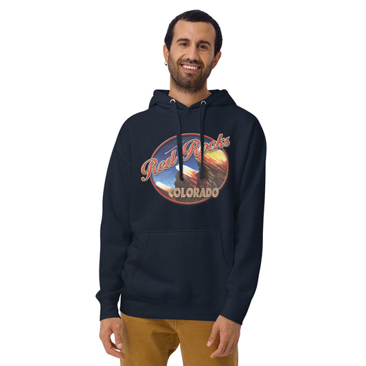 Red Rocks Colorado Unisex Hoodie