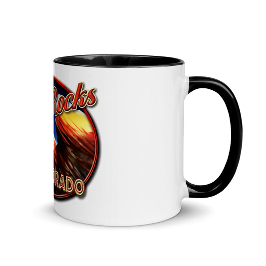 Red Rocks Colorado Mug with Color Inside