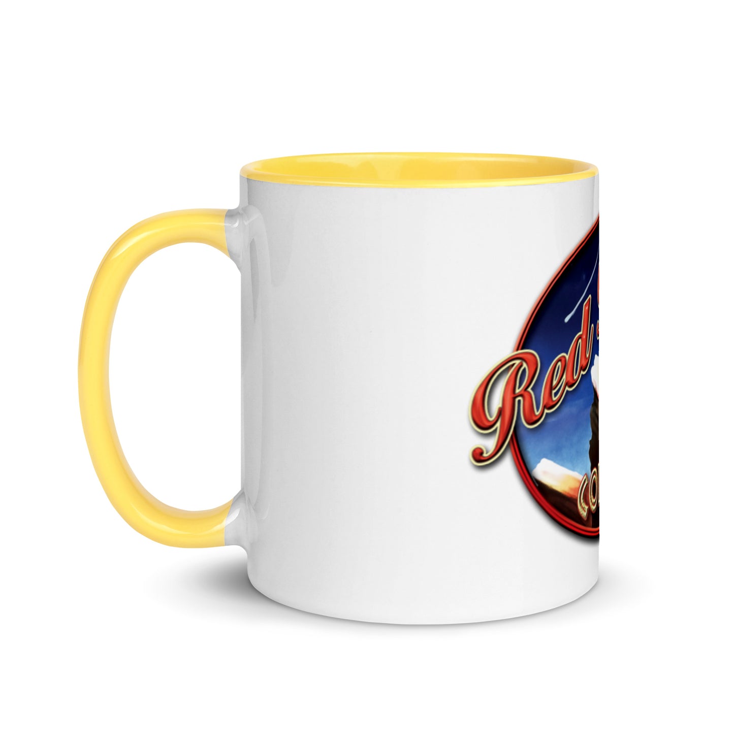 Red Rocks Colorado Mug with Color Inside