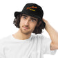 Red Rocks Colorado Denim bucket hat